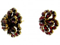 Bohemian Garnet Earrings