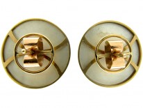 Rock Crystal Crown Earrings