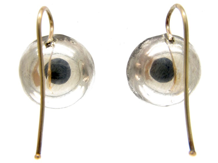 Amethyst Coloured Paste Earrings
