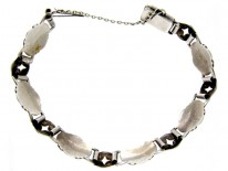 Art Nouveau Silver & Enamel Bracelet