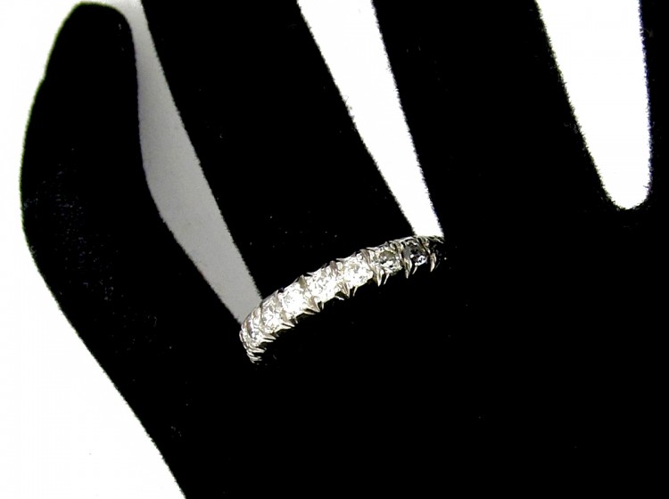 French Diamond Eternity Ring