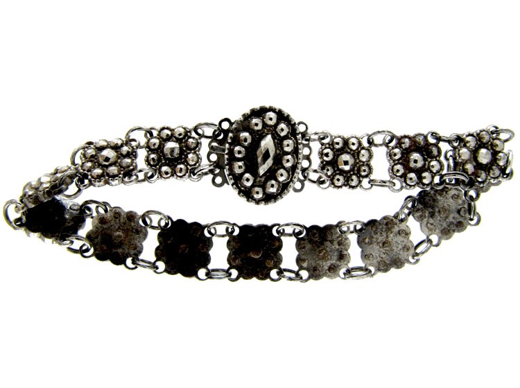 Georgian Cut Steel Bracelet