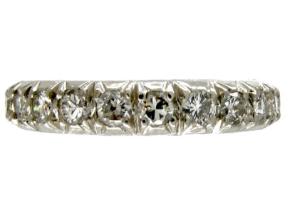 French Diamond Eternity Ring