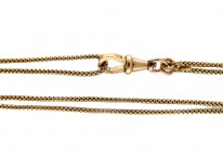 Fine 9ct Gold Victorian Guard Chain