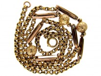 Victorian Gold Bobble Chain