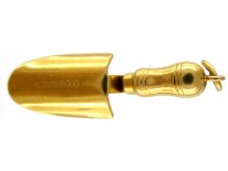 Gold Trowel Charm