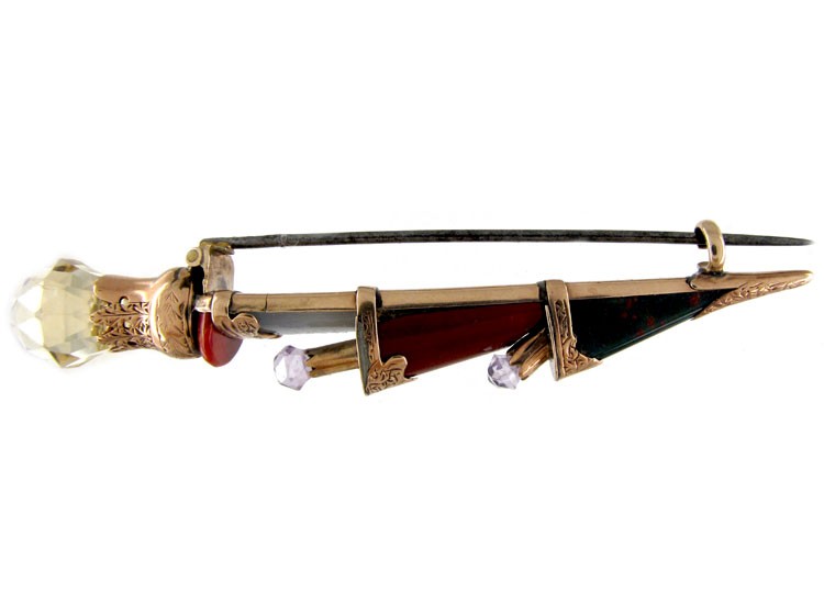 Victorian Gold Scottish Dirk