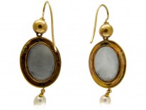 Enamel Cherub Earrings