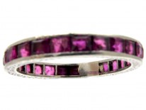 Ruby Eternity Ring