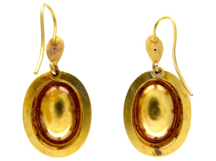 Victorian 15ct Gold Drop Earrings