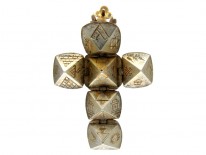 9ct Gold Masonic Ball Locket