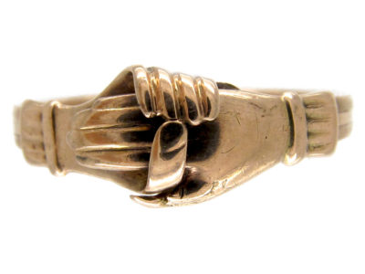 Victorian Gold Fede Ring