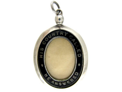 First World War Silver Memorial Window Locket