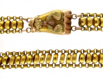Georgian 18ct Gold Guard Chain