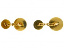 Bulldog & Setter Rock Crystal Cufflinks