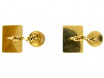 18ct Gold Racing Cufflinks