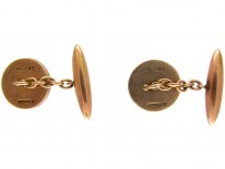 Cufflinks Depicting The Different Suits (cards)