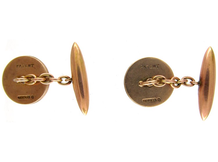 Cufflinks Depicting The Different Suits (cards)