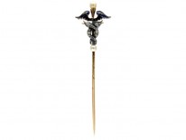 Caduceous Tie Pin