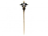 Caduceous Tie Pin