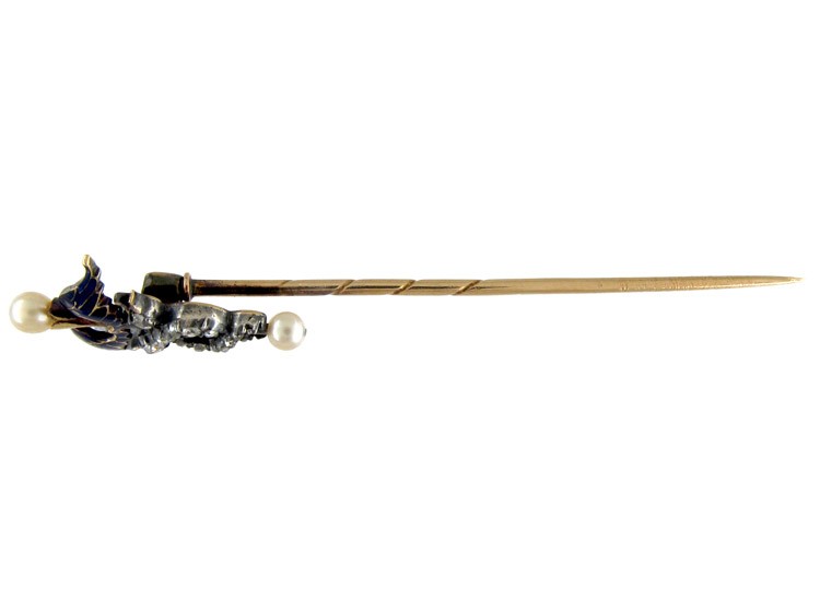 Caduceous Tie Pin