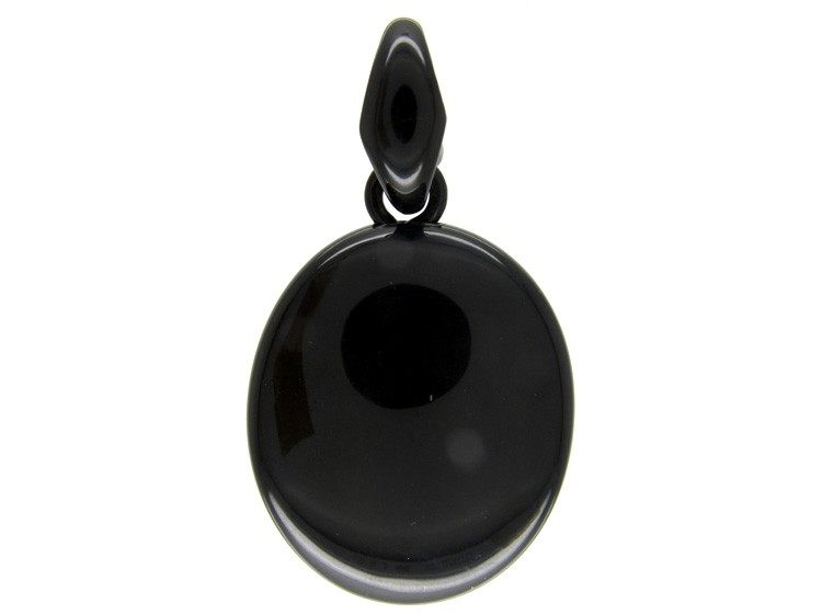Victorian Jet Locket