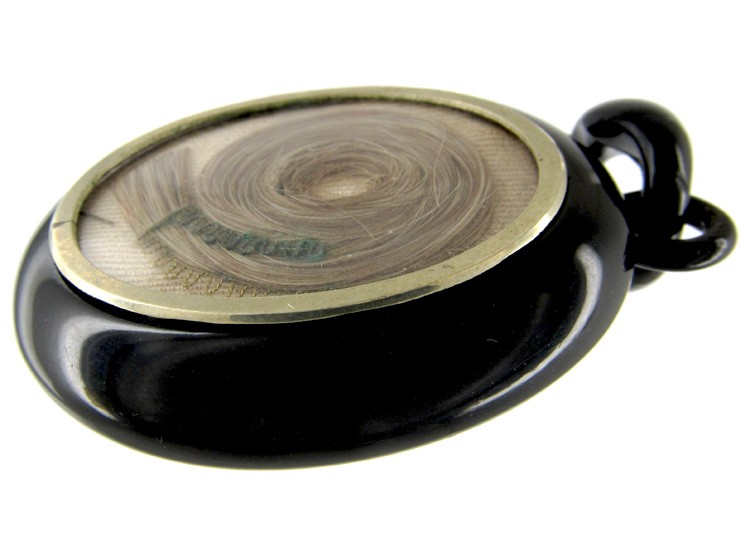 Victorian Jet Locket