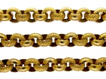 Large Georgian Pinchbeck Chain
