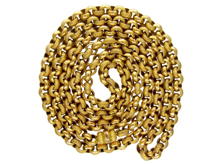 Large Georgian Pinchbeck Chain
