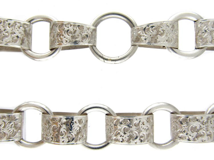 Victorian Silver Collar