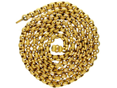 Large Georgian Pinchbeck Chain