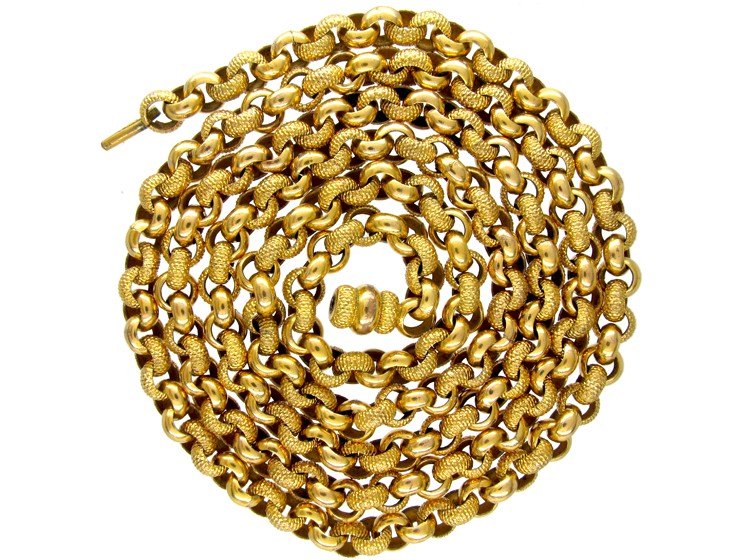 Large Georgian Pinchbeck Chain