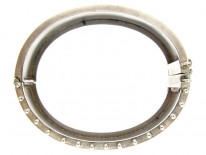 Victorian Silver Bird Design Bangle