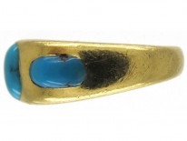Victorian Three Stone Turquoise Ring