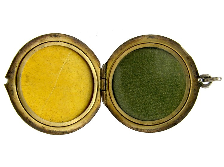 Edwardian Silver & Enamel Locket
