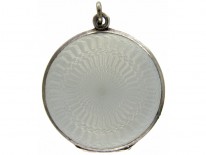 Edwardian Silver & Enamel Locket