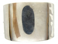 Victorian Silver & Gold Overlay Bangle