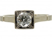Platinum & Diamond Solitaire Ring