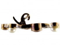 Edwardian Ruby, Diamond & Pearl Circular Brooch