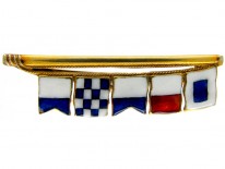 Flags Brooch