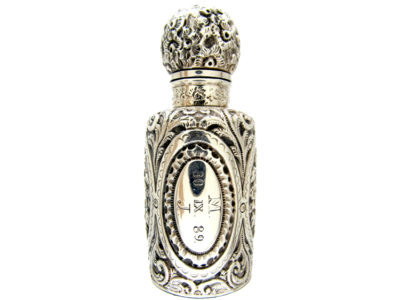 Victorian Silver Scent Bottle