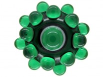 Large Venetian Glass 1980s Ring