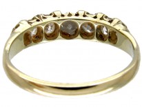 Diamond Seven Stone Victorian Ring