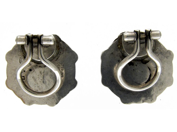 Georg Jensen Silver Clip Earrings
