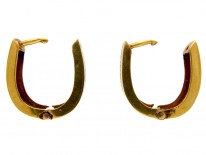 18ct Gold Hoop Earrings