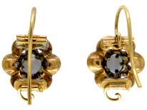 Opal & Diamond French Earrings
