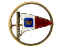 Flag Brooch