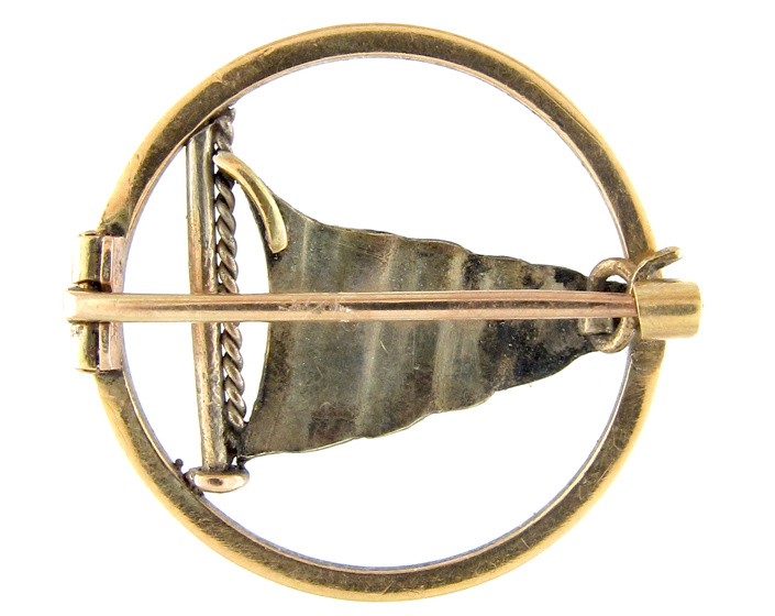 Flag Brooch