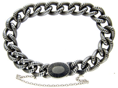 Silver & Gold Niello Bracelet