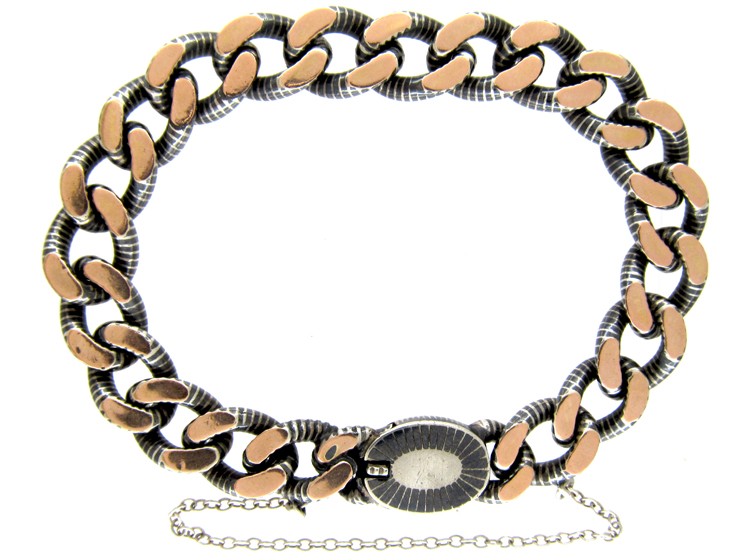 Silver & Gold Niello Bracelet